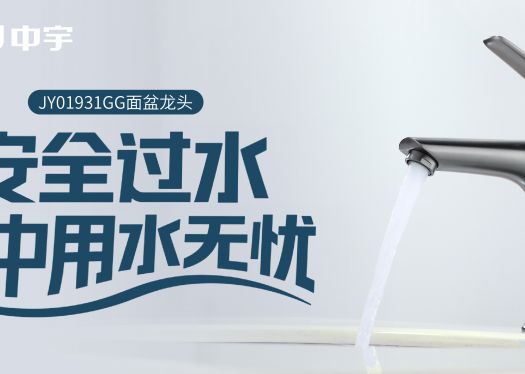 安全過水，家中用水無憂 JY01931GG龍頭